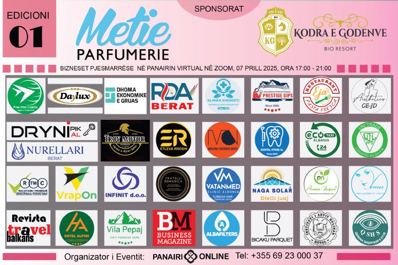 Edicioni i pare, Panairi Virtual nje mundesi e re marketingu per biznesin tuaj, baner virtual, reklamo biznesin te Panairi Virtual, Panairi Online platforme marketingu per bizneset, evente online per bizneset dhe network